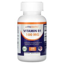Vitamin B1 100 mg Витамин B1 Тиамин Vitamatic