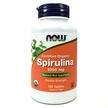 Фото товару Now, Certified Organic Spirulina, Спіруліна 1000 мг, 120 таблеток