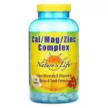 Natures Life, Cal / Mag / Zinc Complex 250, Кальцій Магній Цин...