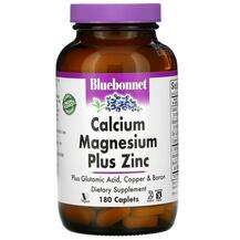 Bluebonnet, Calcium Magnesium Plus Zinc, Кальцій магній цинк, ...