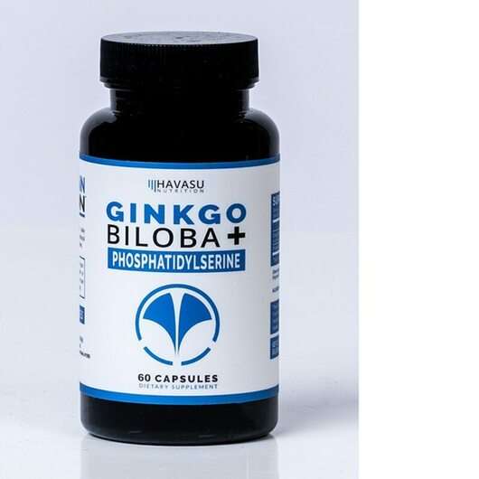 Основне фото товара Havasu Nutrition, Ginkgo Biloba+ Phosphatidylserine, Гінкго Бі...