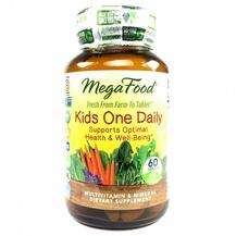 Mega Food, Мультивитамины для детей, Kids One Daily, 60 таблеток