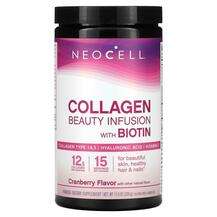 Neocell, Collagen Beauty Infusion with Biotin Drink Mix Cranbe...