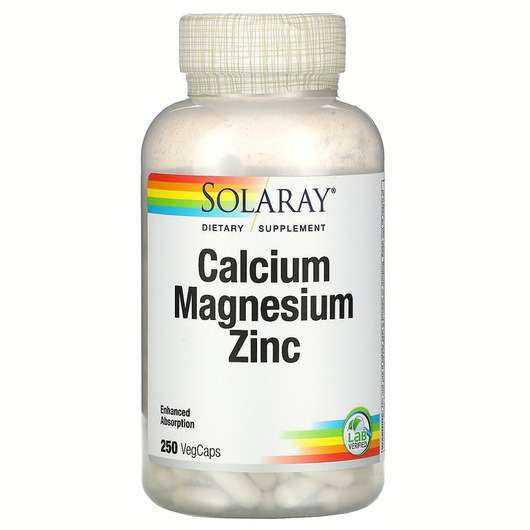 Calcium Magnesium Zinc, Кальцій Магній Цинк, 250 капсул