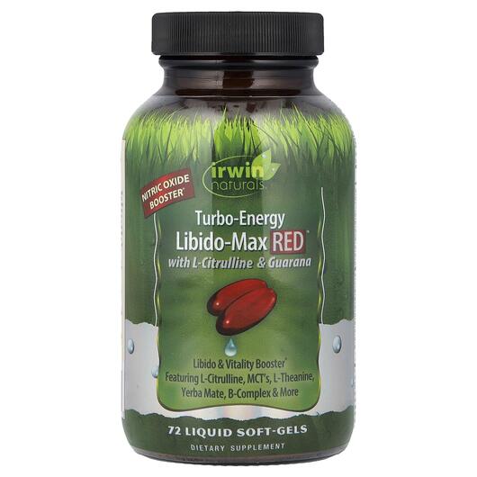 Основное фото товара Turbo-Energy Libido-Max RED With L-Citrulline, Поддержка Либидо, 