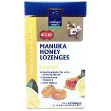 Manuka Honey Lozenges, Пастилки с медом Манука, 15 пастилок