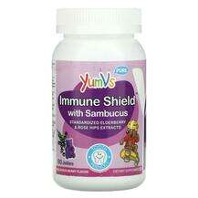 YumV's, Immune Shield With Sambucus Yummy Berry Flavor, 60 Jel...