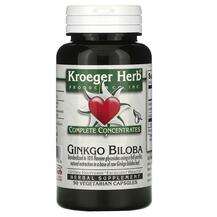 Kroeger Herb, Complete Concentrates Ginkgo Biloba, Гінкго Біло...