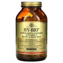 Solgar, Hy-Bio Citrus Bioflavonoids, Вітамін С, 250 таблеток