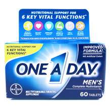 One-A-Day, Мультивитамины для мужчин, Men's Formula Complete M...