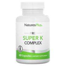 Natures Plus, Витамин K2, Pro Super K Complex, 60 капсул
