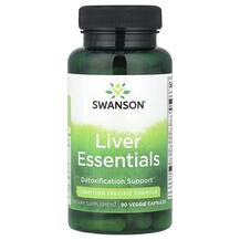 Liver Essentials Поддержка печени Swanson 90 капсул