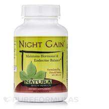 Natura Health Products, Поддержка мозга, Night Gain, 90 капсул