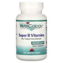 Super B Vitamins, 120 капсул, Nutricology