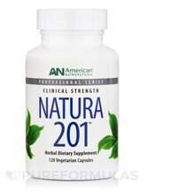 American Nutriceuticals, Травяные добавки, Natura 201, 120 капсул