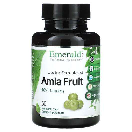 Основне фото товара Emerald, Amla-Fruit, Амла, 60 капсул