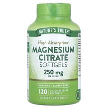 Magnesium Citrate 250 mg Магний Nature's Truth
