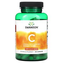 Vitamin C With Rose Hips Витамин C Swanson 90 капсул