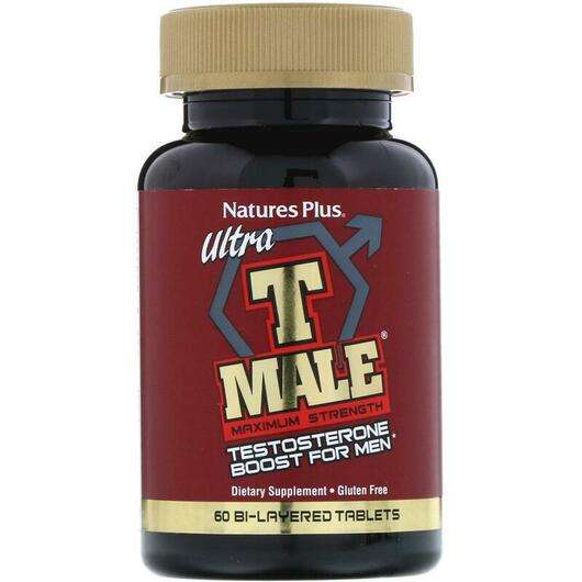Основне фото товара Ultra T-Male Testosterone Boost for Men Maximum Strength, Буст...