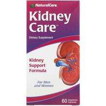 Natural Care, Kidney Care, Підтримка здоров'я нирок, 60 к...