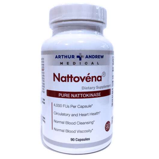 Nattovena Pure Nattokinase 200 mg, Наттокіназа, 90 капсул