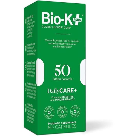 Основне фото товара Daily Care+ Probiotics 50 Billion, Пробіотики, 60 капсул