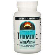 Source Naturals, Turmeric with Meriva 500 mg 120, Куркума з Me...