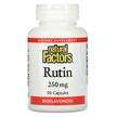 Фото товару Natural Factors, Rutin 250 mg, Рутин, 90 капсул