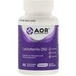 Фото товару AOR, Lactoferrin 250 mg, Лактоферин, 60 капсул
