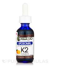 Vinco, Liposomal K2 Complex Orange Flavor, Вітамін K2, 60 мл