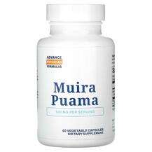 Advance Physician Formulas, Muira Puama 500 mg, 60 Vegetable C...