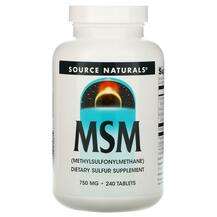 Source Naturals, MSM Methylsulfonylmethane, МСМ Метілсульфоніл...
