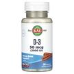KAL, D-3 Cinnamon 50 mcg 2000 IU, Екстракт кориці, 200 таблеток