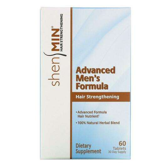 Основне фото товара Shen Min Advanced Men's Hair Strengthening Formula, Шкіра...