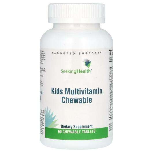 Основне фото товара Seeking Health, Kids Multivitamin Chewable, Мультивітаміни для...