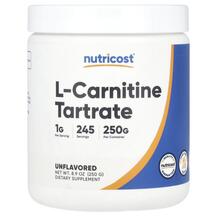 L-Carnitine Tartrate Unflavored L-Карнитин Nutricost