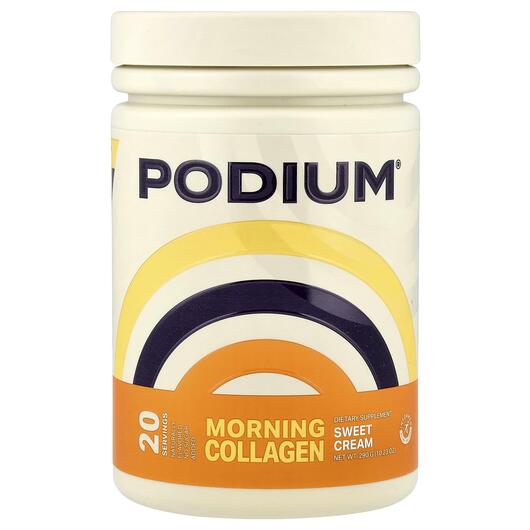 Основное фото товара Podium Nutrition, Коллаген, Morning Collagen Sweet Cream, 290 г