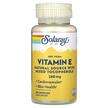 Фото товара Solaray, Витамин E Токоферолы, Vitamin E Dry Form 268 mg, 50 к...
