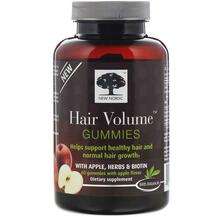 Мультивитамины, Hair Volume Gummies with Apple Herbs & Bio...