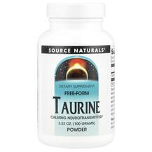 Taurine Powder L-Таурин Source Naturals 100 г