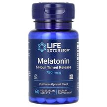 Мелатонін 750 мкг Melatonin 6 Hour Timed Release