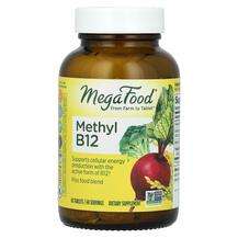 Mega Food, Methyl B12, Метилкобаламін B12, 60 таблеток