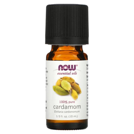 Основне фото товара NOW Foods, Pure Essential Oil Cardamom, Ефірна олія, 10 мл