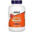 Фото товару Now, Niacin 500 mg, Ніацин 500 мг без приливів, 180 капсул