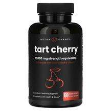NutraChamps, Tart Cherry 12000 mg, Екстракт вишні, 60 капсул