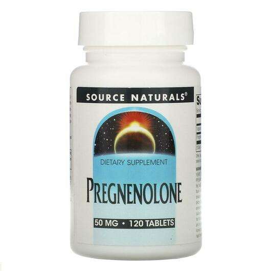 Pregnenolone 50 mg, Прегненолон 50 мг, 120 таблеток