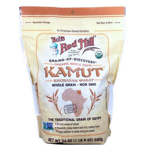 Organic Kamut Whole Grain, 680 g