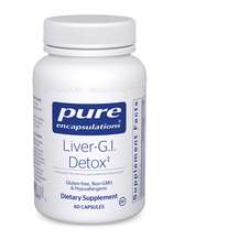 Підтримка печінки Liver-G.I. Detox Pure 60 капсул