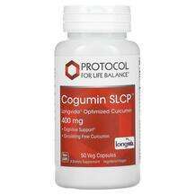 Protocol for Life Balance, Cogumin SLCP 400 mg, 50 Veg Capsules