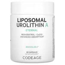 CodeAge, Уролитин, Liposomal Urolithin A Eternal, 60 капсул